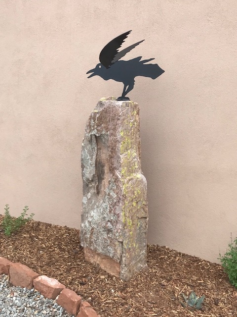Small Raven Flying