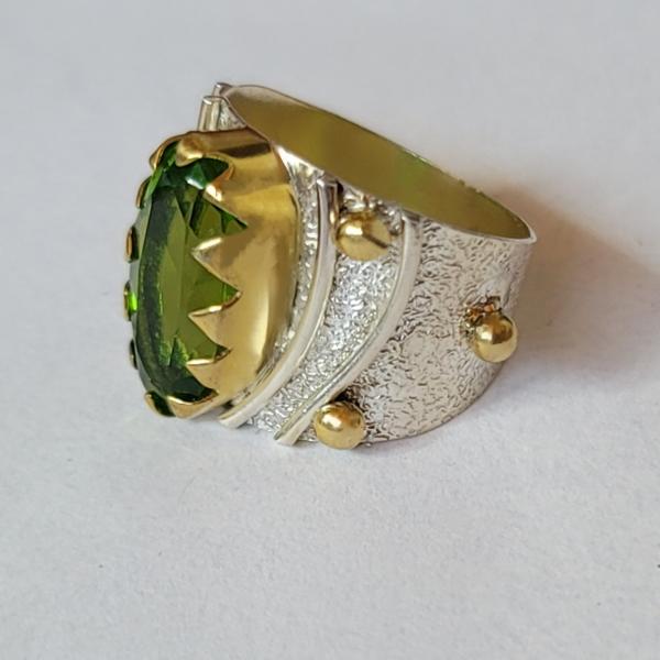 Green Amethyst Ring picture