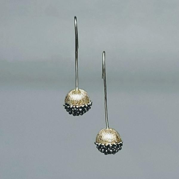 Silver Seed Earrings picture