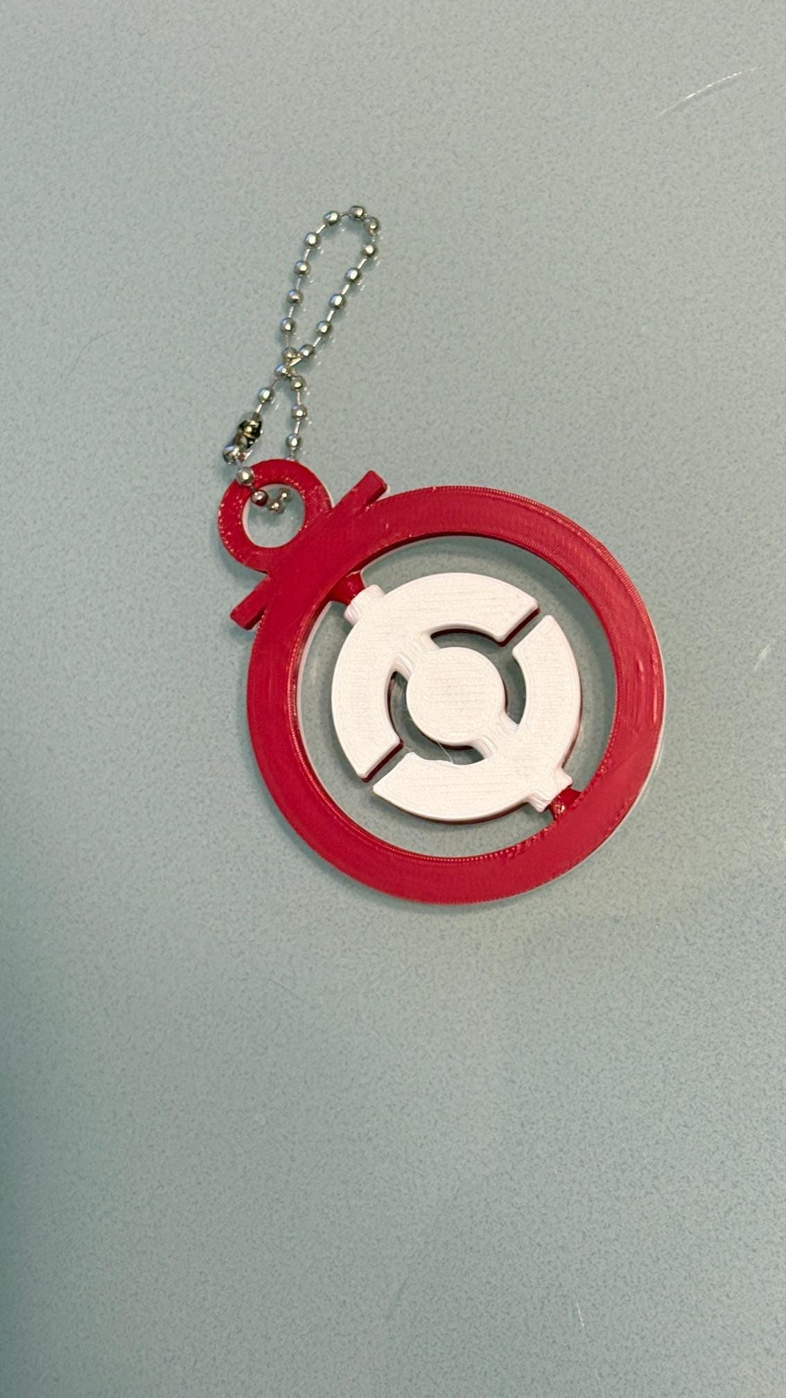Pokemon GO PokeStop Fidget Spinner Keychain picture