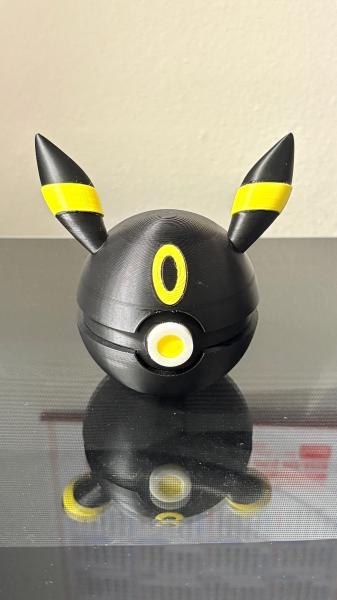 3D Printed - Umbreon Pokeball