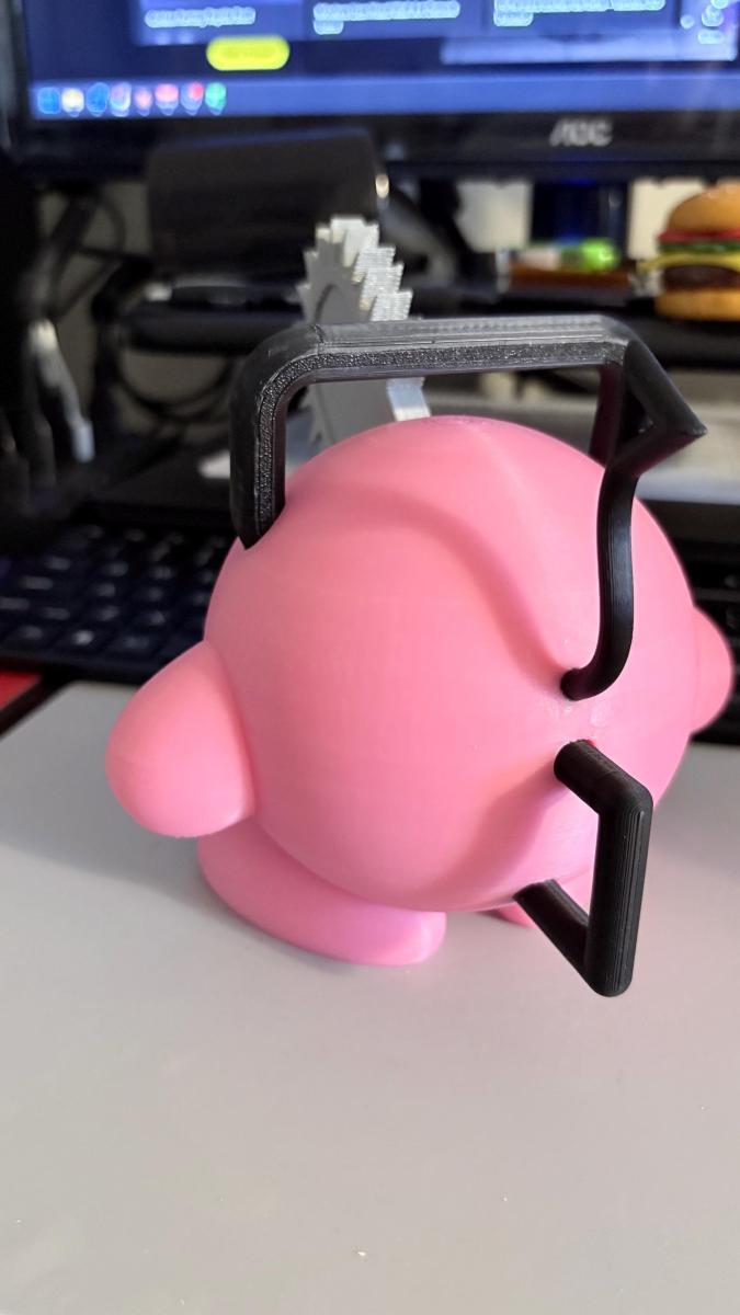 3D Printed - Kirby Pochita Mashup picture