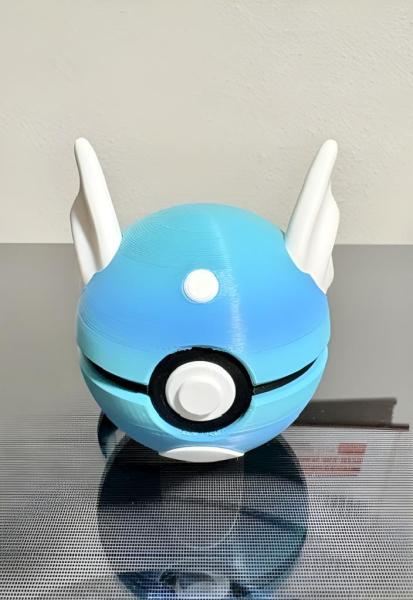 3D Printed - Dratini Pokeball