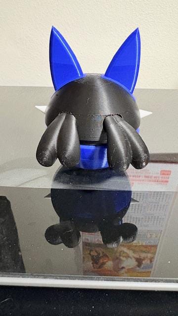 Lucario Pokeball 3D Printed picture