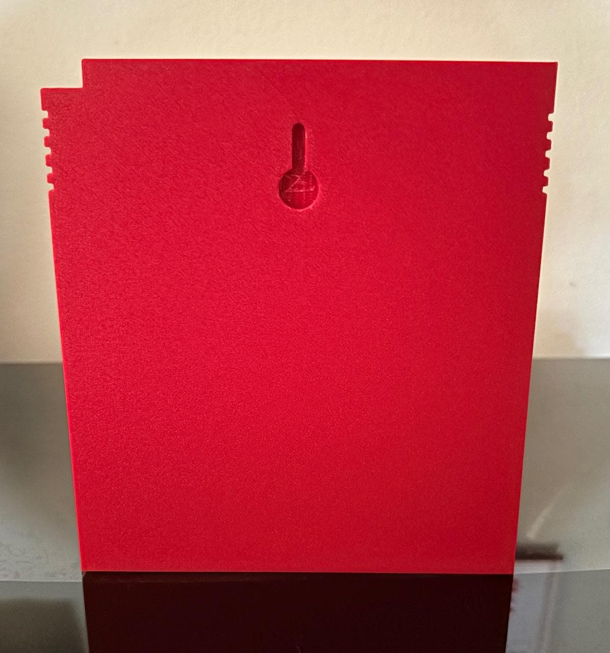 3D Printed - GameBoy Cartridge Wall Art Pokemon Red picture