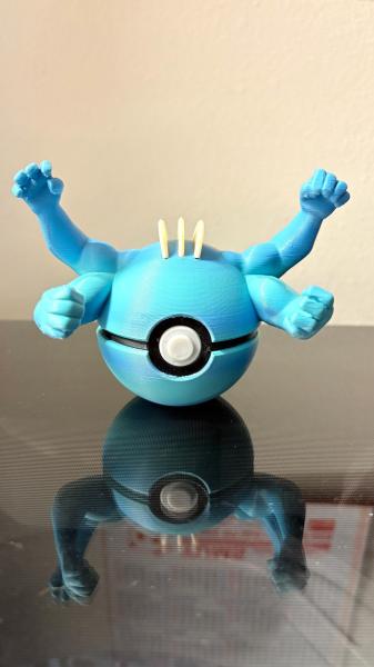 3D Printed - Machamp Pokeball