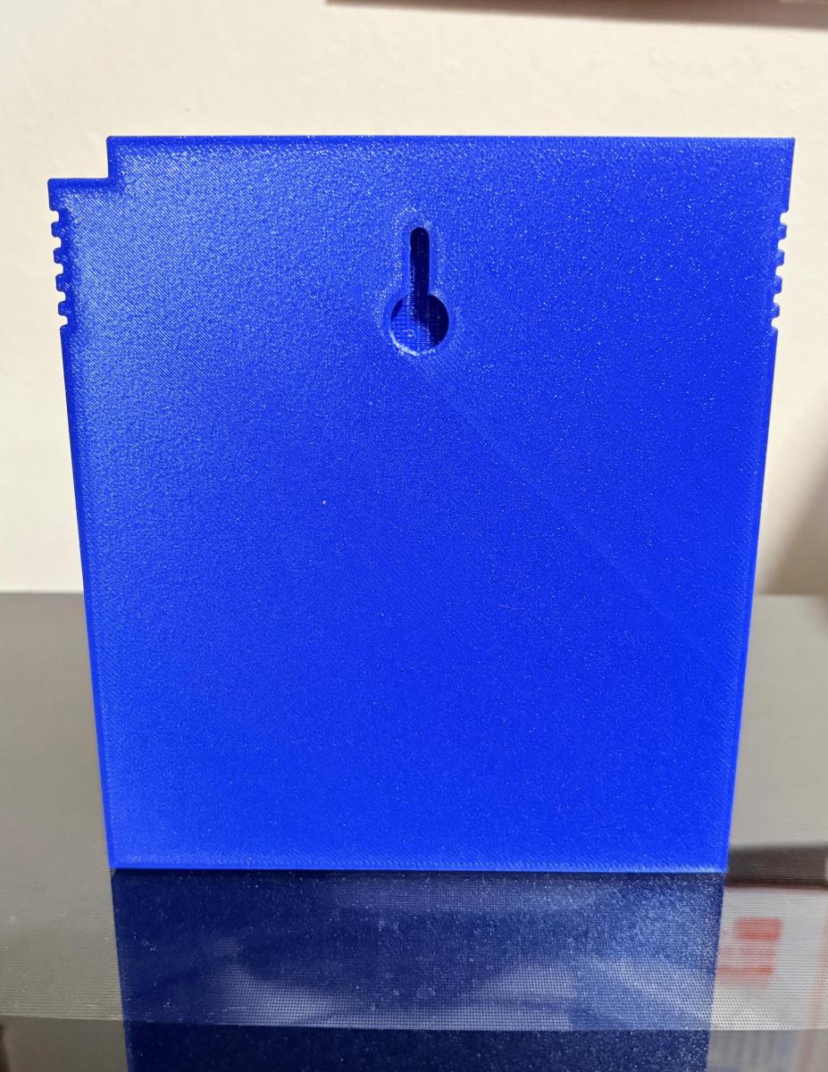 3D Printed - GameBoy Cartridge Wall Art Pokemon Blue picture