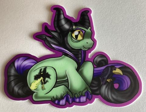 Maleficent Vinyl Sticker