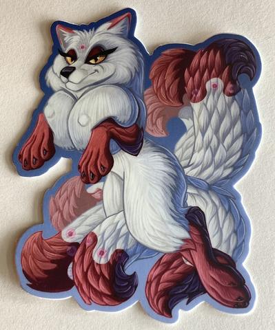 Titsune Vinyl Sticker