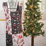 Reversible Adult Holiday Smock Apron