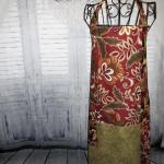 Adult Reversible Full Bib Apron w/Adjustable Neck Strap