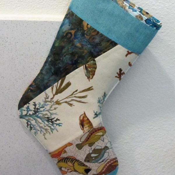 Patchwork Holiday Stocking picture