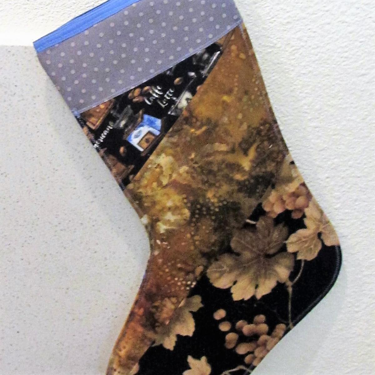 Patchwork Holiday Stocking picture