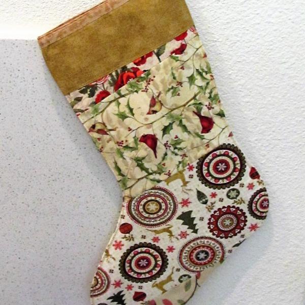 Patchwork Holiday Stocking picture