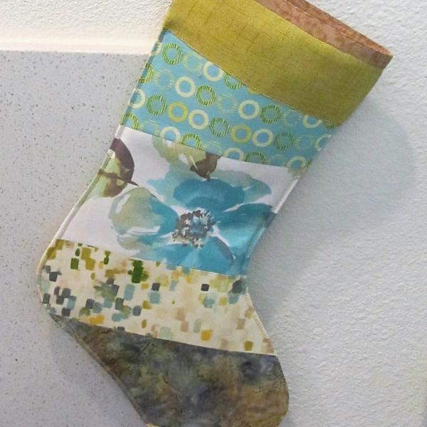 Patchwork Holiday Stocking picture