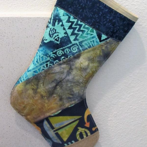 Patchwork Holiday Stocking picture