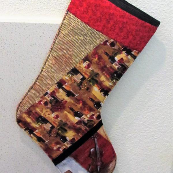Patchwork Holiday Stocking picture