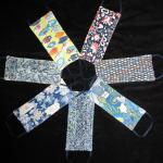 Face Masks w/Navy Blue Elastic