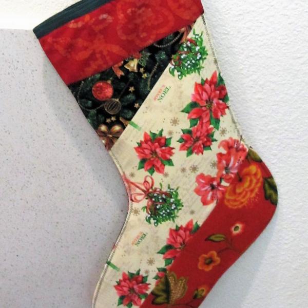 Patchwork Holiday Stocking picture