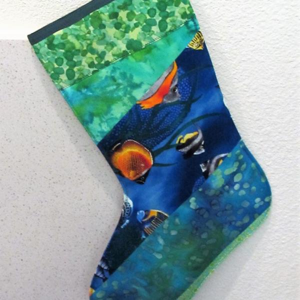 Patchwork Holiday Stocking picture