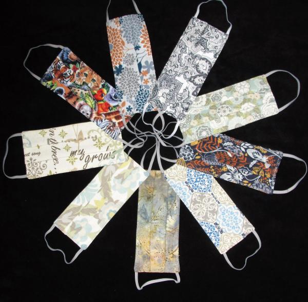 Face Masks w/White or Light Grey Elastic