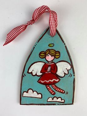 Angel Ornament (RicRac) picture