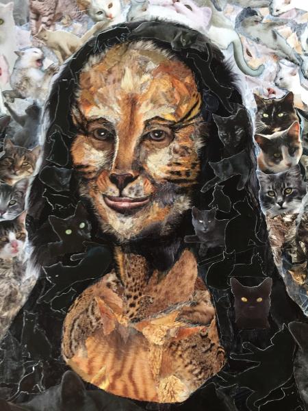 Meowna Lisa picture