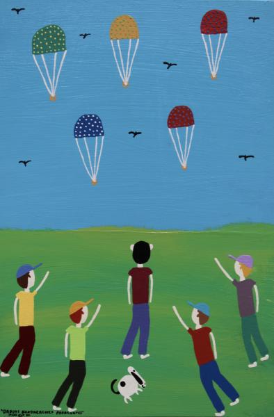 Parachutes picture