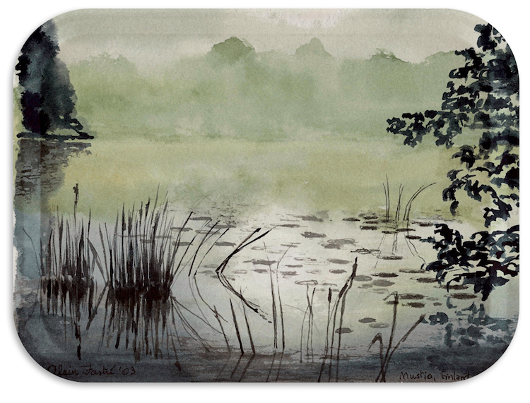 September Morning, Mustio Lake, Finland