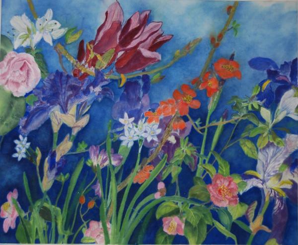Blue Spring, 12 x 16" print