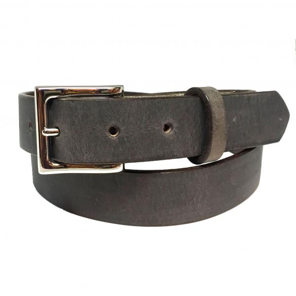 Leather Belt - Matte Graphite