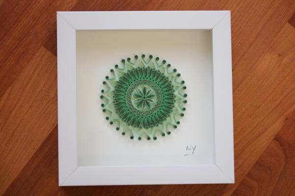 Hasti - Green Mini Mandala picture