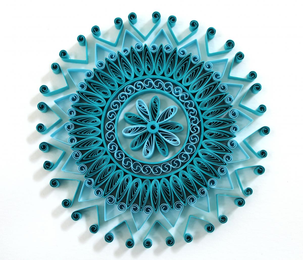 Peraja - Turquoise Mini Mandala picture