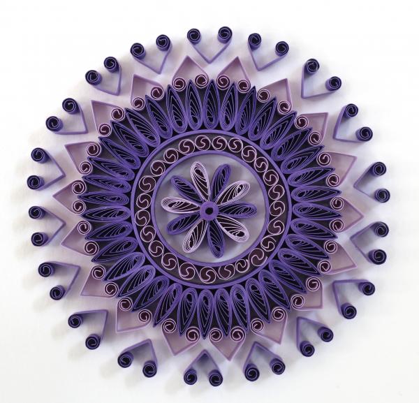 Zona - Purple Mini Mandala picture