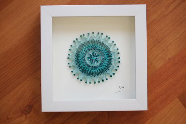 Peraja - Turquoise Mini Mandala picture