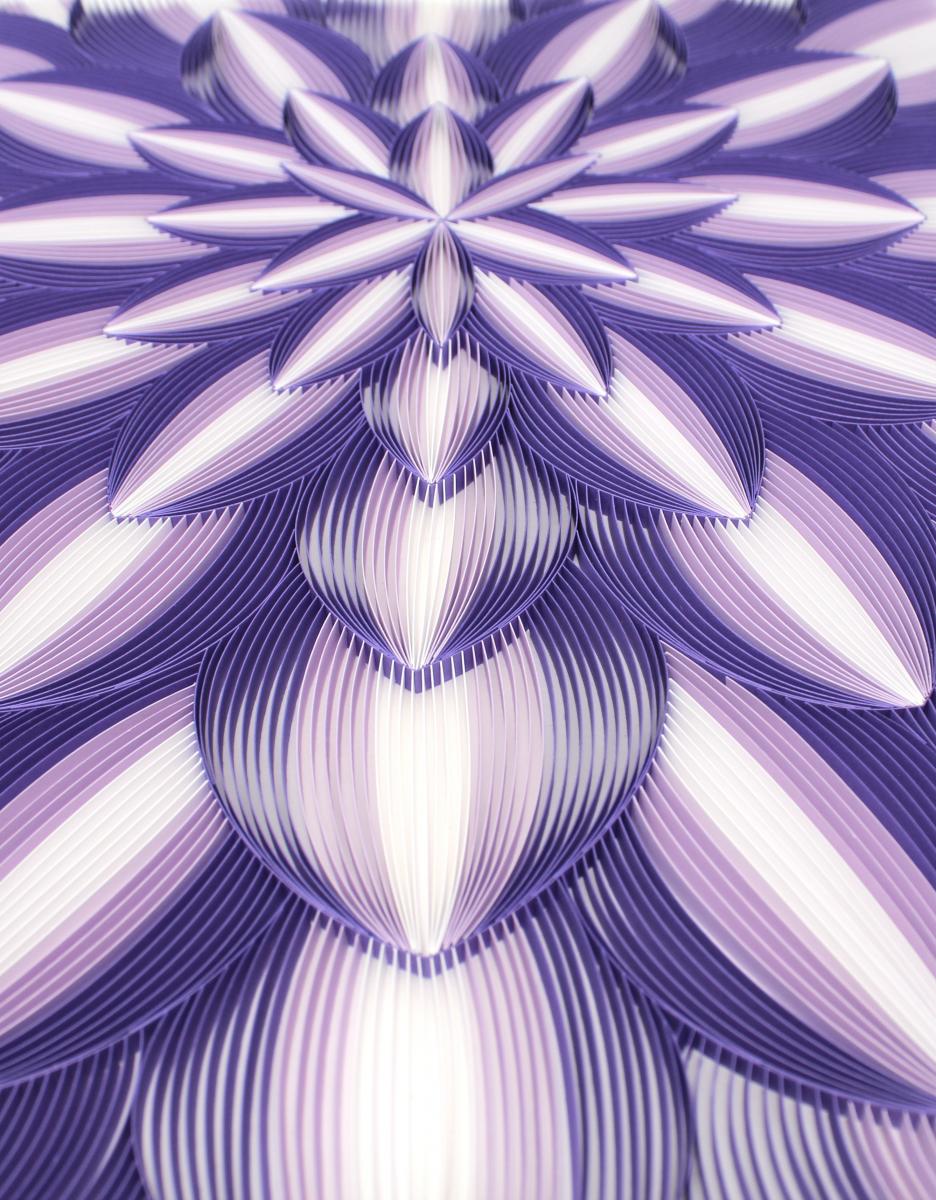 Guha - Trippy Purple Art picture