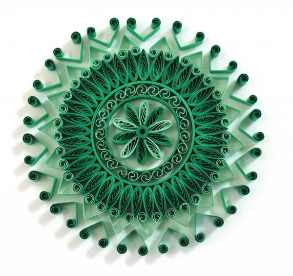 Hasti - Green Mini Mandala picture