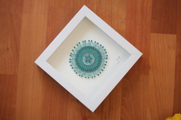 Peraja - Turquoise Mini Mandala picture