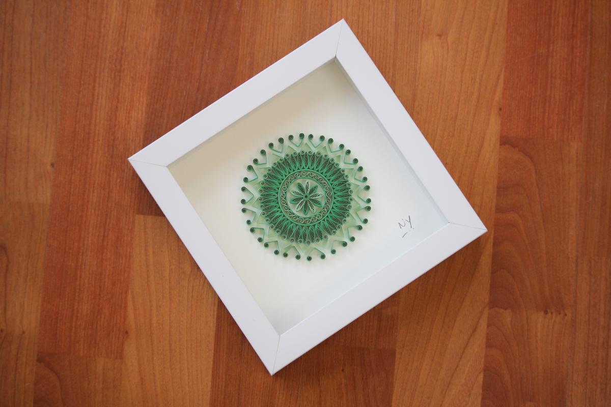 Hasti - Green Mini Mandala picture
