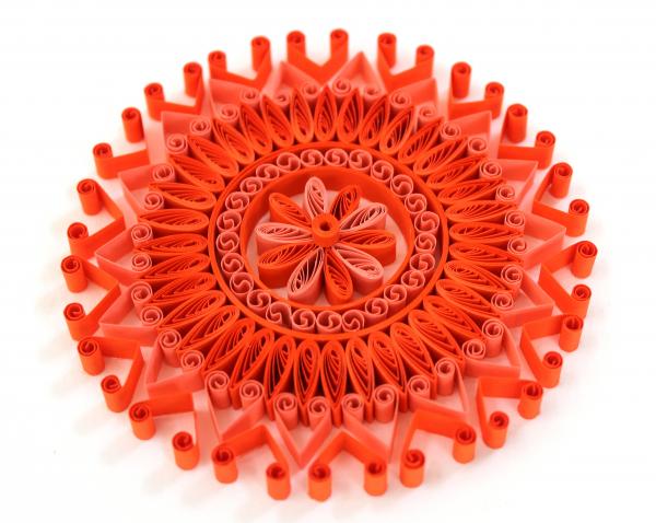 Ravista - Orange Mini Mandala picture