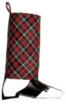 Plaid Golf Shoe Stocking