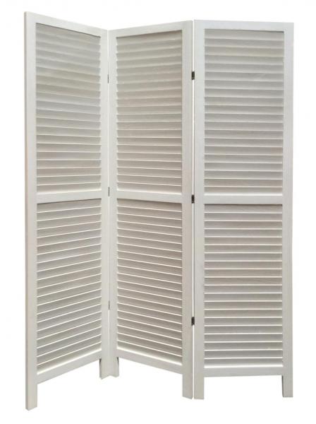 White Shutter Screen