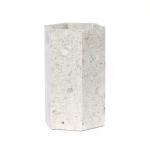 Numar White Terrazzo Umbrella Stand