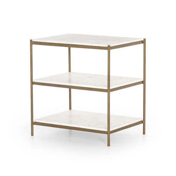 Elix 3-Shelf Side Table or Night Stand
