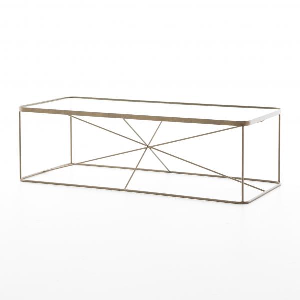 Ulcas Airy Tempered Glass Coffee Table picture