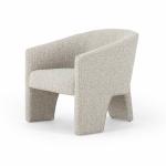 Fay 3-Legged Sculptural Chair, Italian Boucle