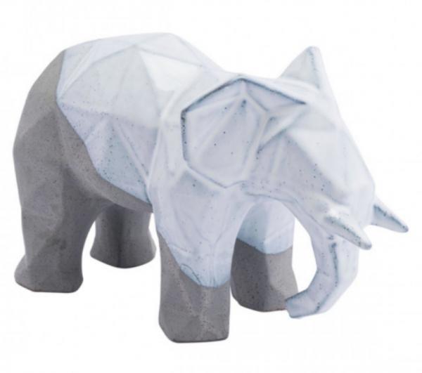 Two-tone Ceramic Elephant