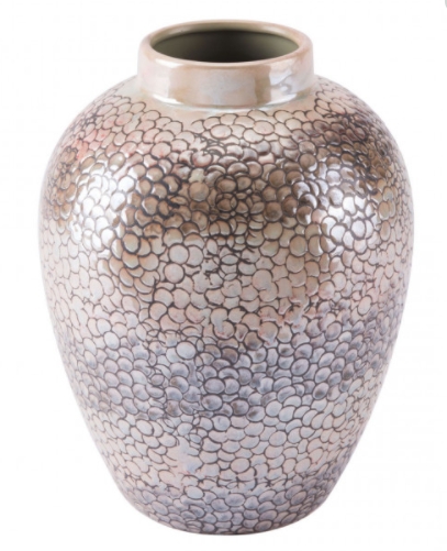 Muti-tonal Patterned Vase
