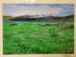 9x12 Matted Print - "Mountain Colors"