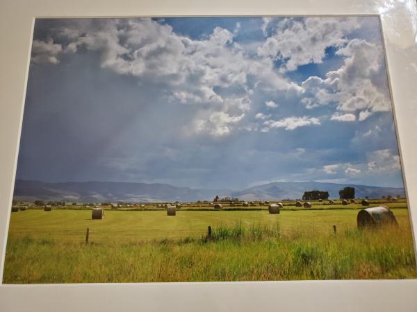 14 x 18 Matted Print - "The Rolling West" picture
